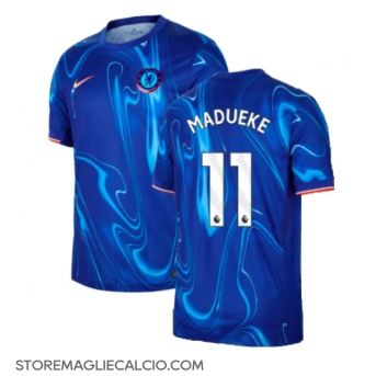 Chelsea Noni Madueke #11 Maglia Gara Casa Repliche 2024-25 Maniche Corte